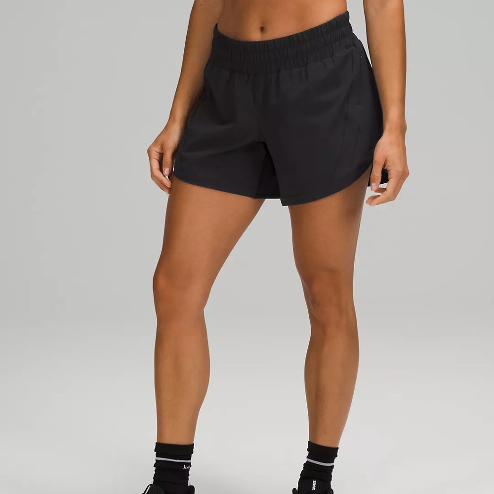 Lululemon Track That Mid-Rise Lined Short 5"